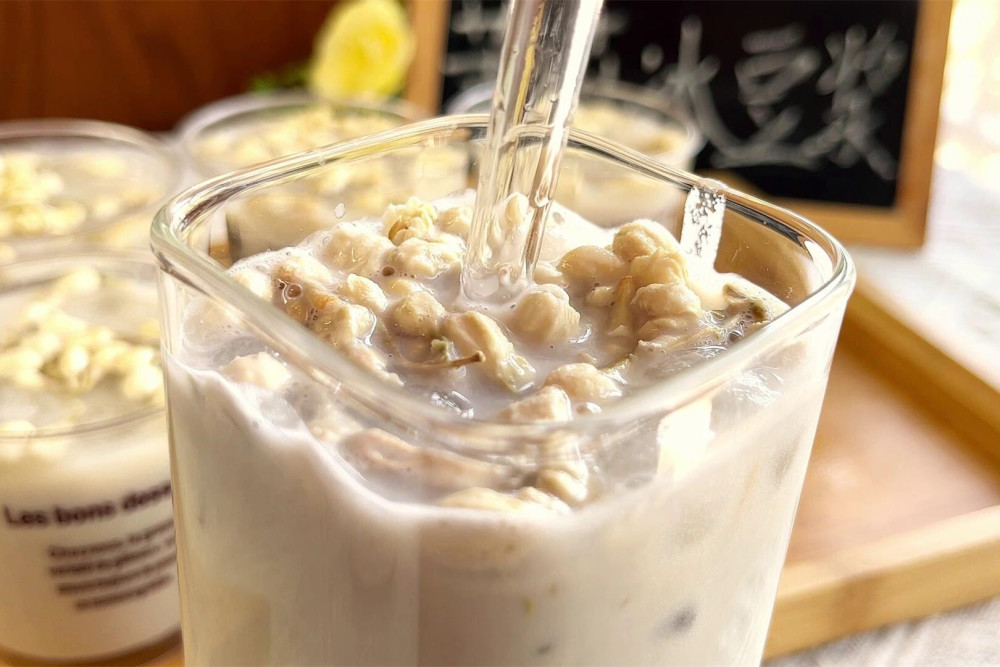 过夏天一定要知道茉莉花茶黄豆做冷饮是真的好喝种草了