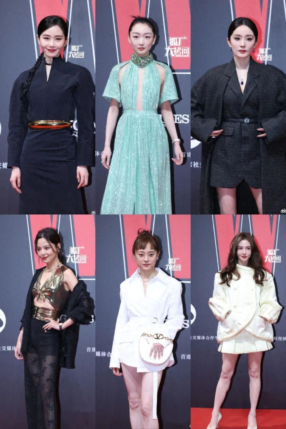 上海这一夜,内娱女星风情万种,金晨可爱,杨幂贵气,都秀大长腿_腾讯