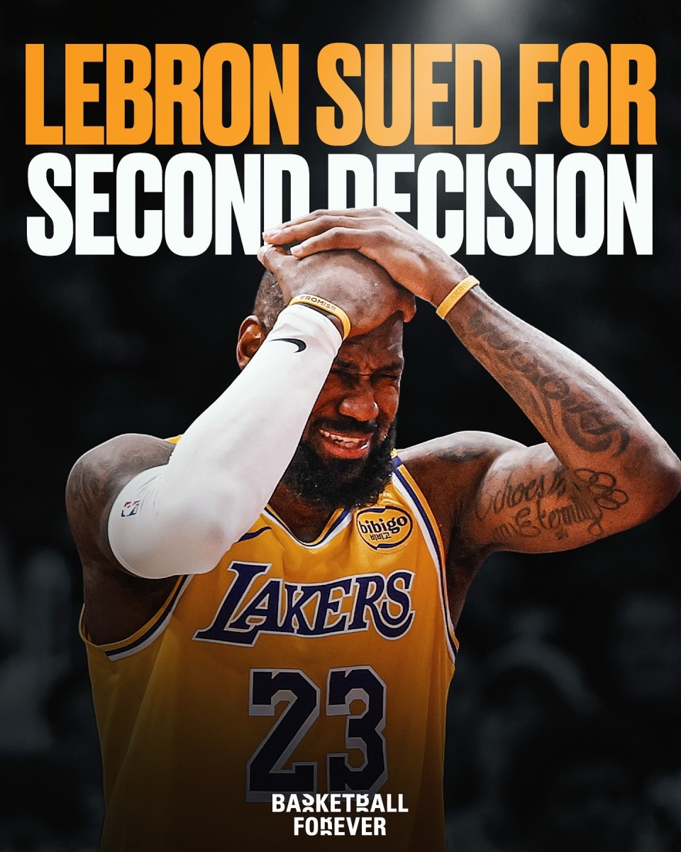 詹姆斯真摊上事了！起诉他的球迷：如果他不收传票我就去湖人主场给他