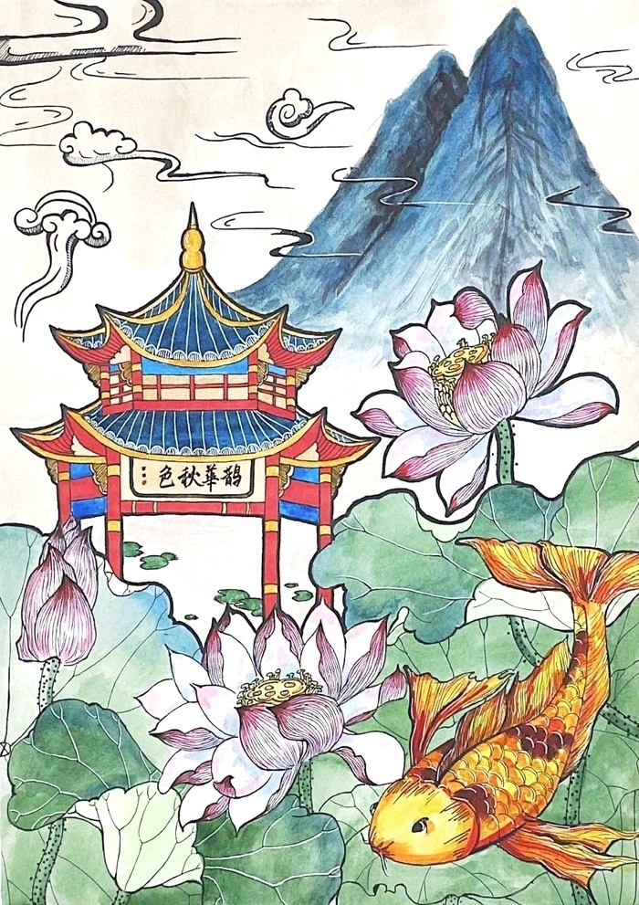 孩子们快来画出济南的美第三届描画泉与河共绘新济南主题绘画活动征稿