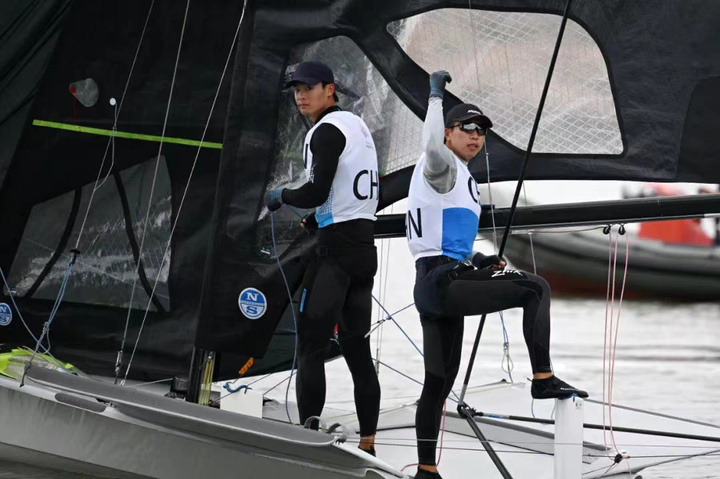 东京奥运会帆船比赛图片