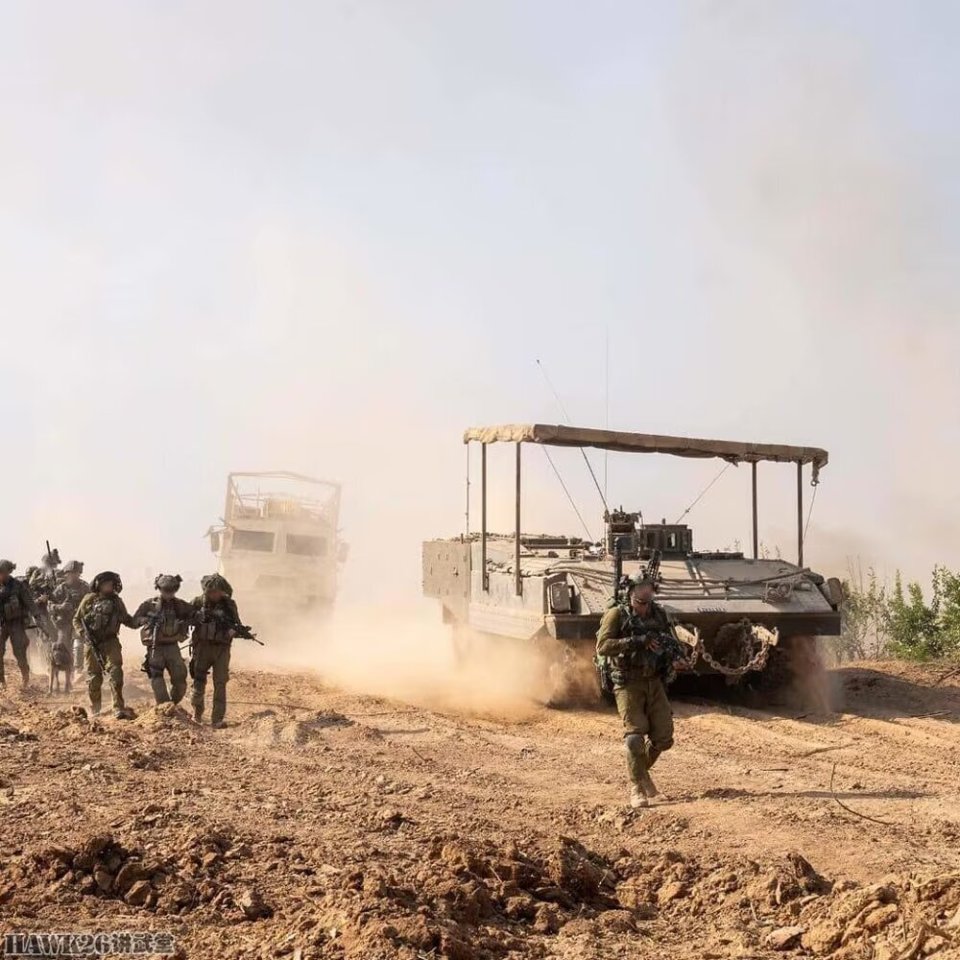 图说:以色列军队进攻加沙地带 通过官方照片都能看出哪些细节?