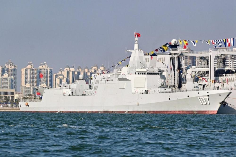 距离下水服役已经不远,中国海军万吨大驱即将迎来扩编