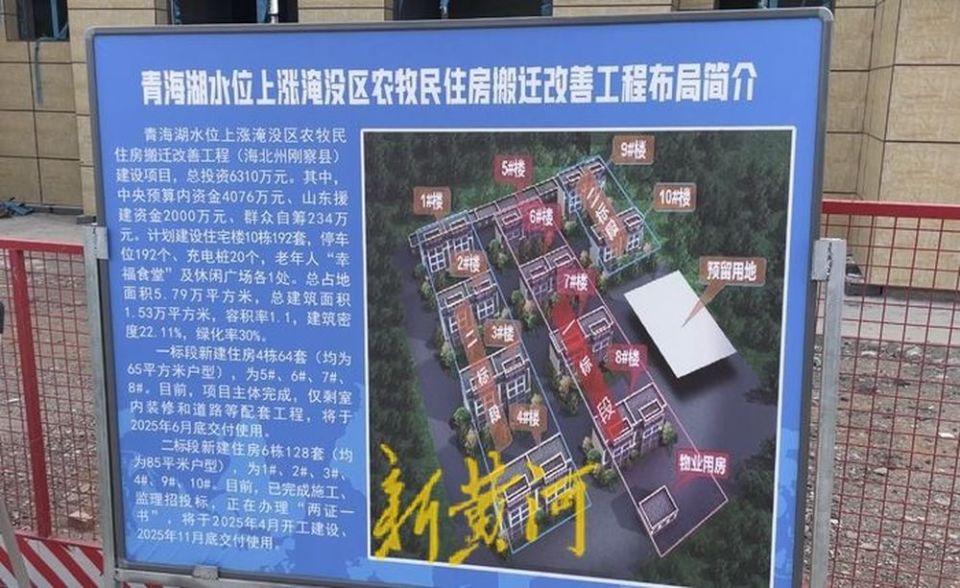 鲁青携手筑新居，青海湖畔农牧民将搬新楼_腾讯新闻