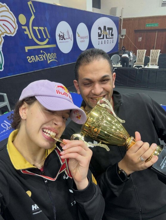 漢娜-高達更新社媒曬照，慶祝自己獲得2026年非洲杯冠軍 - 