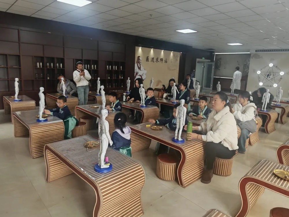 化身 “小小中醫師”！新黃河小交警小記者團走進張店區中醫院 - 