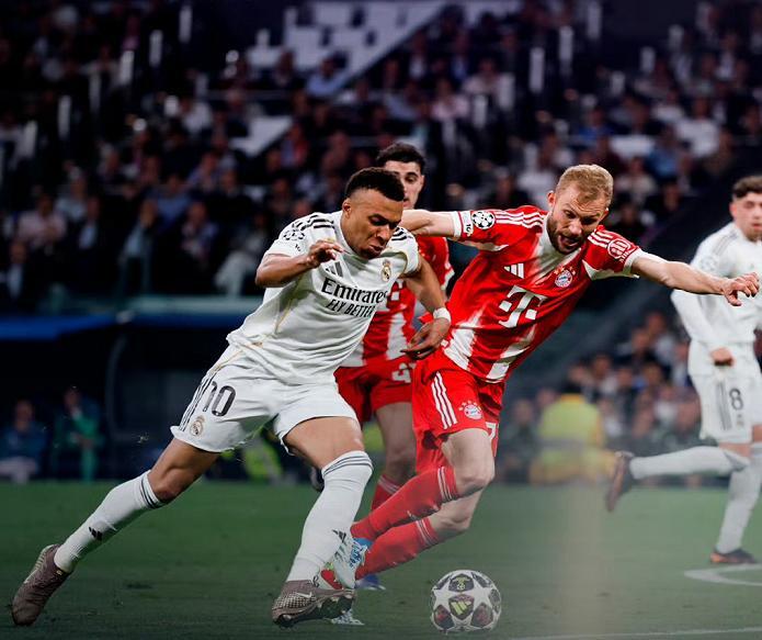 姆巴佩破球荒難阻敗局，皇馬1-2拜仁雙線受阻，阿森納絕殺止連敗 - 