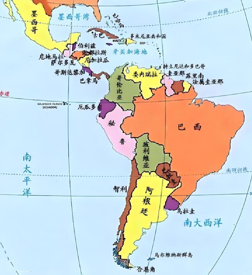 从1820年门罗主义以来,拉丁美洲和美洲在政治和经济上就捆绑在一起.