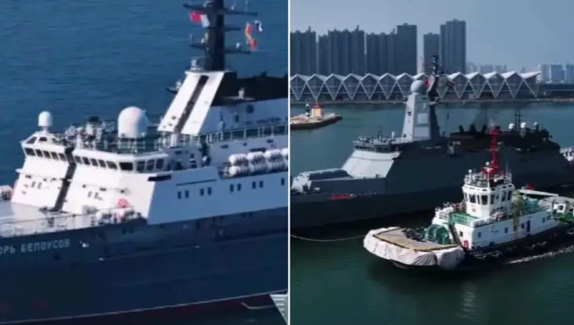 最新画面！中俄“海上联合-2026”联合演习兵力集结完毕