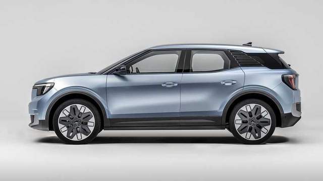 虽然名字都为explorer,但是欧洲的纯电动版本和其他带有发动机的车型