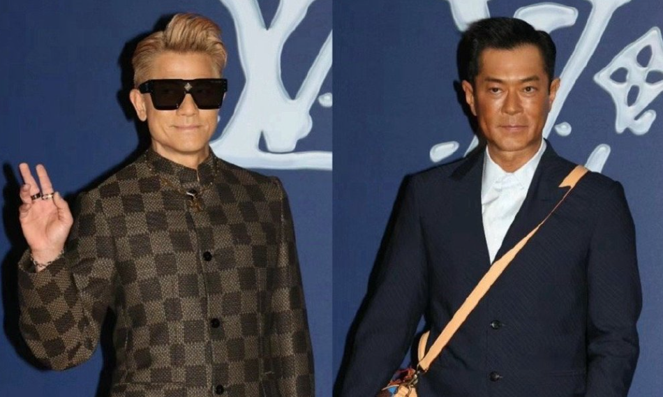 香港这一夜68岁周润发和53岁古天乐同框展现了自然衰老的魅力