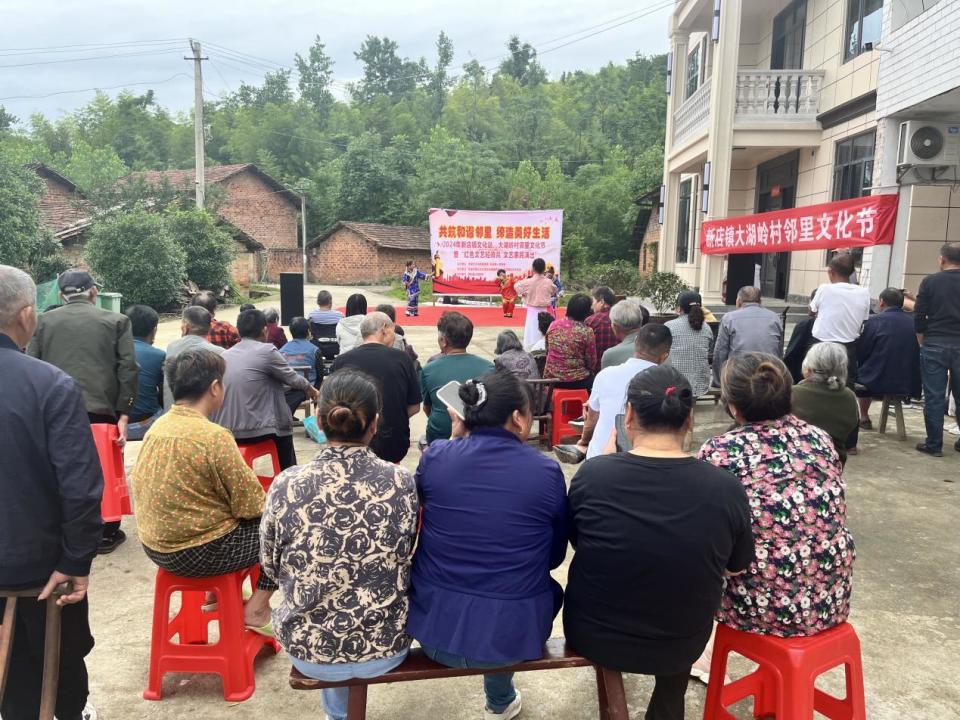 赤壁市新店镇大湖岭村:共筑和谐邻里 缔造美好生活