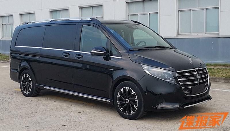 现款4788万元起售新款奔驰v级实车曝光外观有所调整