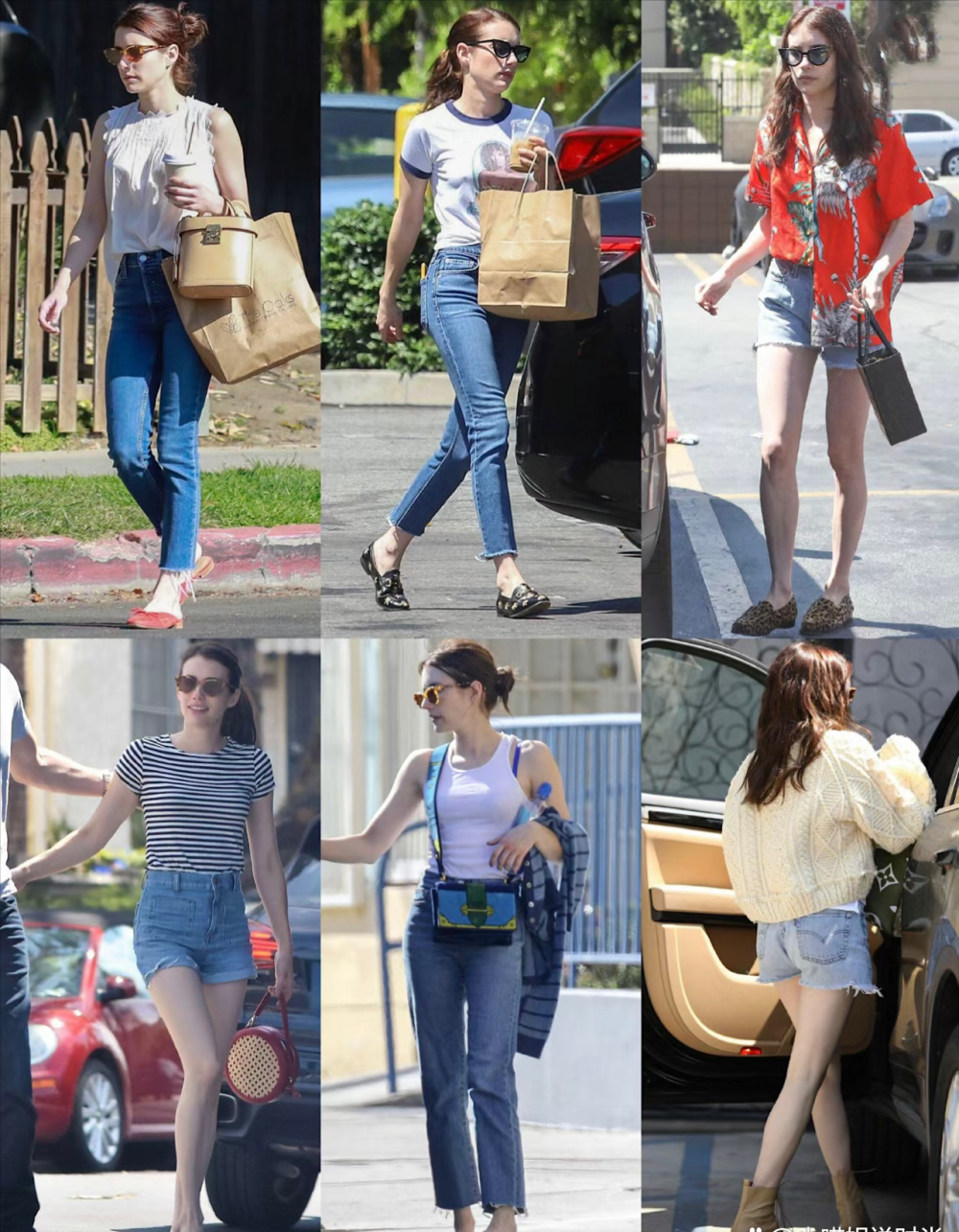 身高不到160cm的emma roberts,凭什么成为大长腿模板?