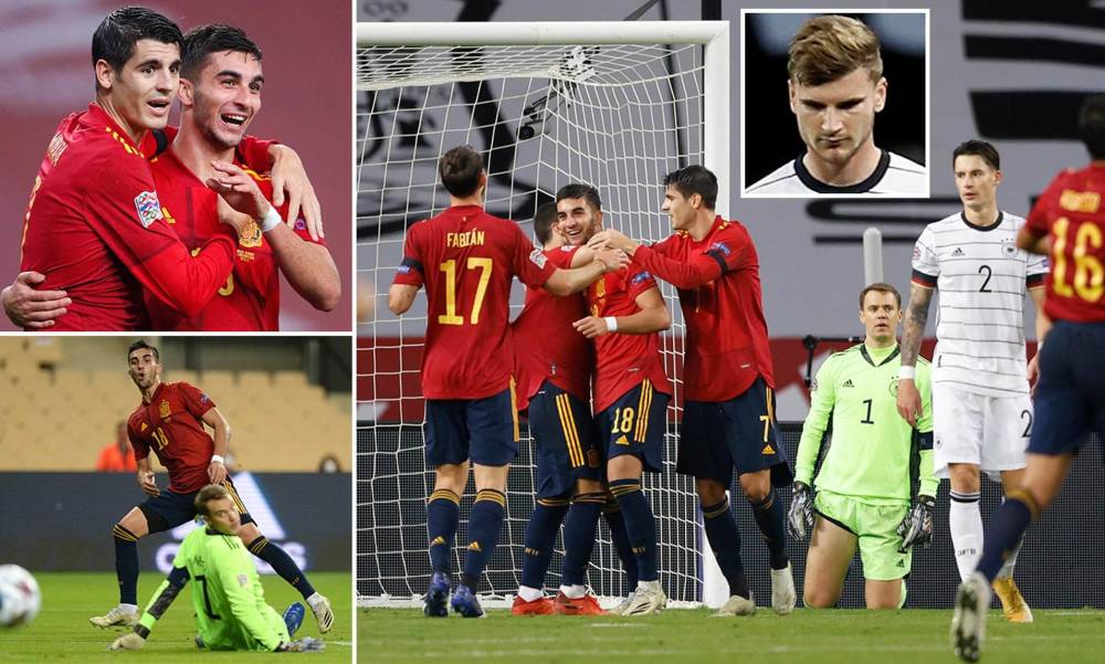 西班牙VS德国前瞻：世界杯冠军对决，德国队输球出局，曾0-6惨败高中地理选修