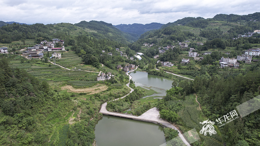 乔梓乡长寿村巴山蜀水生产线上,工人严把质量关.