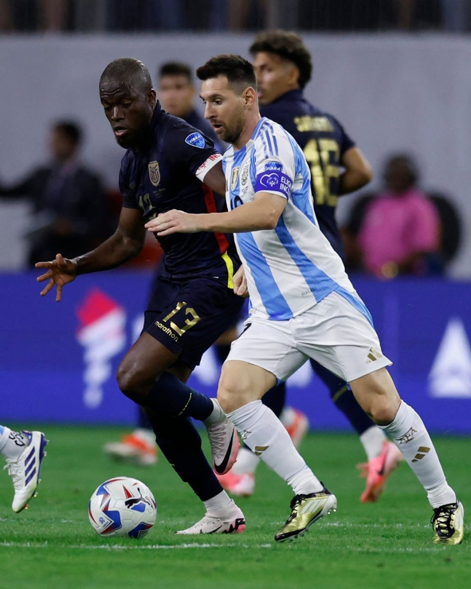 美洲杯:阿根廷点球大战胜厄瓜多尔晋级4强 梅西失点大马丁两扑点