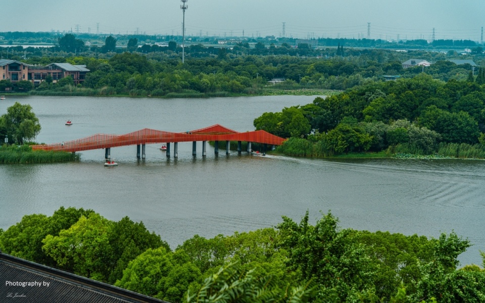 镇江市金山湖图片