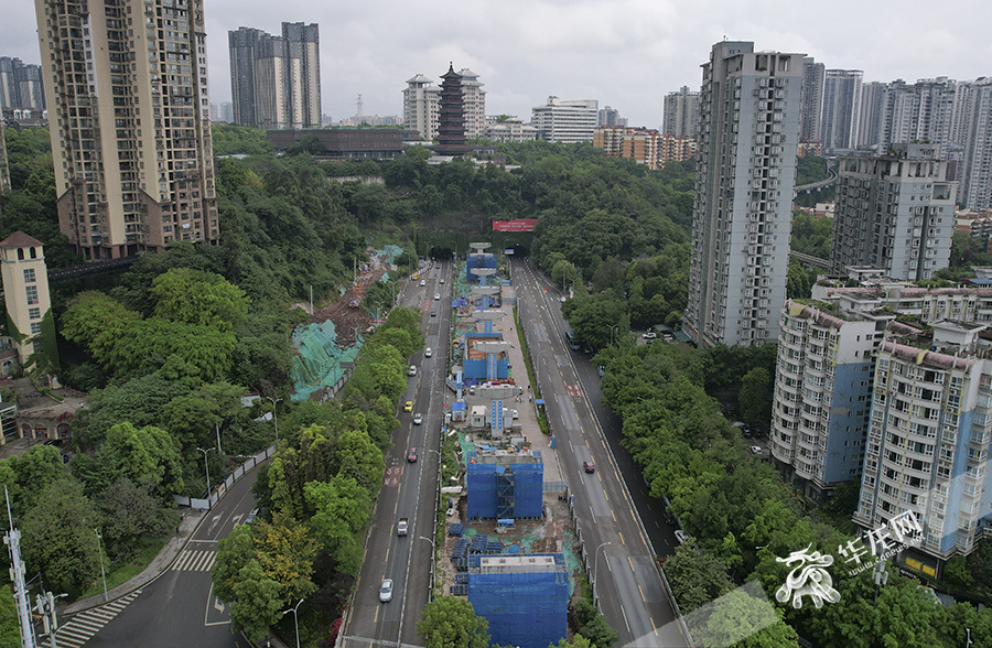 重庆快速路三横线图片