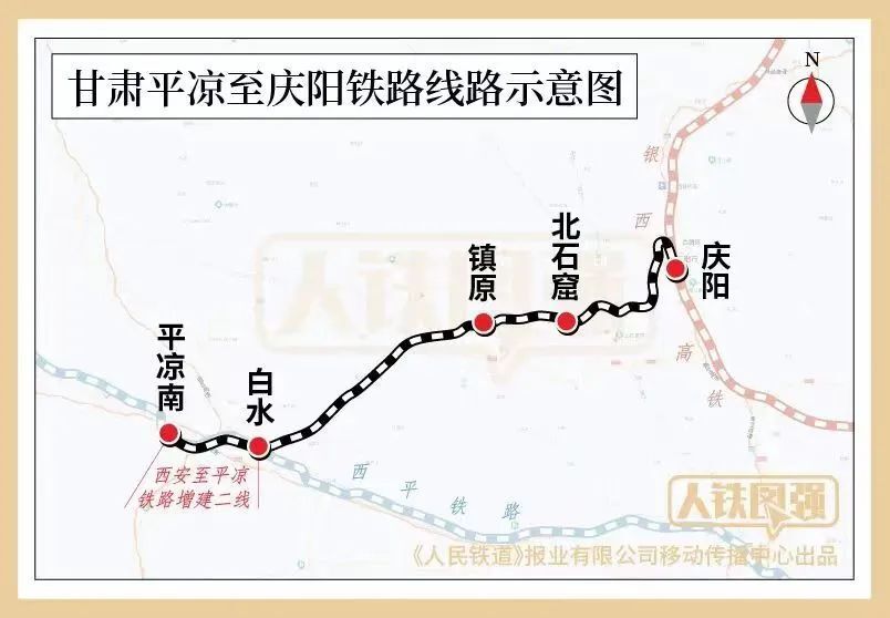 甘肃平凉至庆阳铁路开工建设,为"十四五"铁路规划重点项目