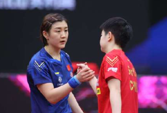 尽管国乒金花在打削球方面有一定的经验,国乒也会安排很多优秀的削球