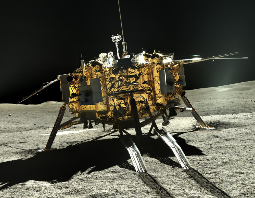 成功登陆月球背面的嫦娥四号着陆器类似拉希德二号月球车与嫦娥七号的