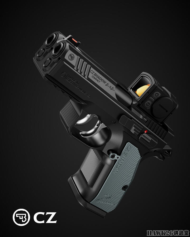 cz武器公司愚人节整活儿幻影22紧凑型手枪被现实产品打脸