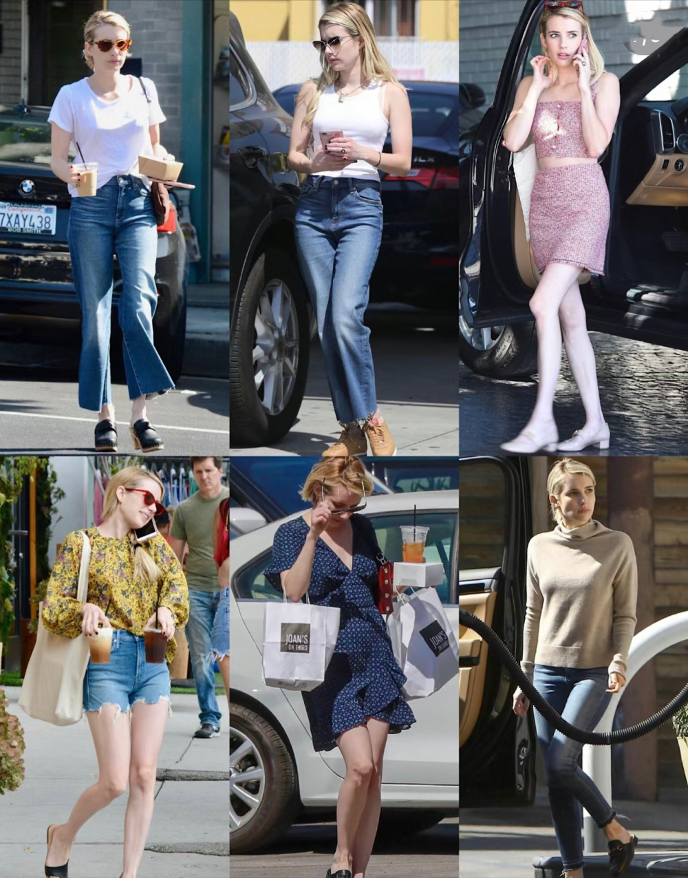 身高不到160cm的emma roberts,凭什么成为大长腿模板?