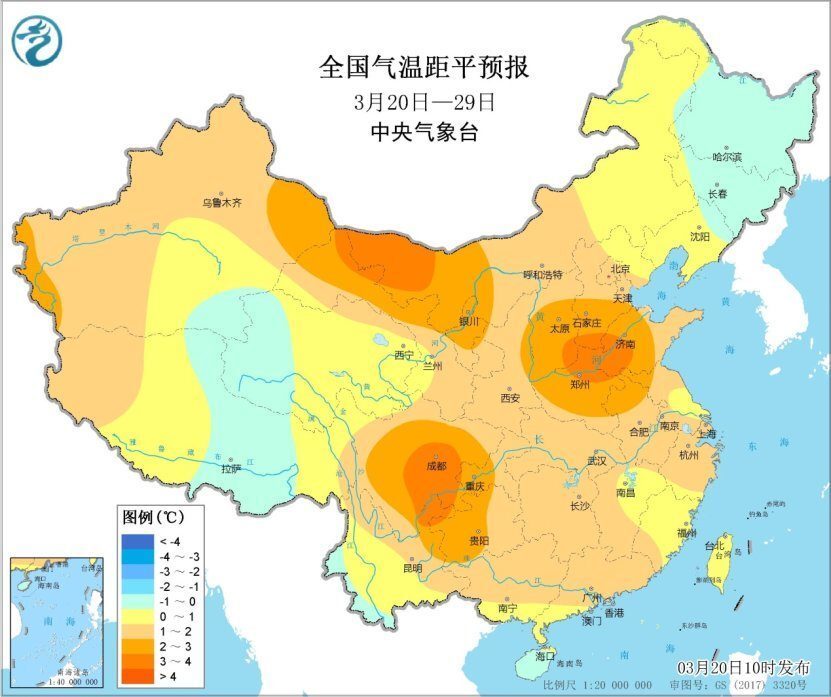 暖四月形势高度确定,今年没有倒春寒了?分析:看西伯利亚脸色_腾讯新闻