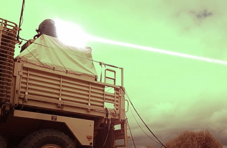 英国成功测试高能激光武器