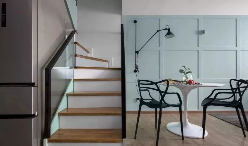 70平北欧复式,绝美客厅首秀,小户型也能清爽雅致