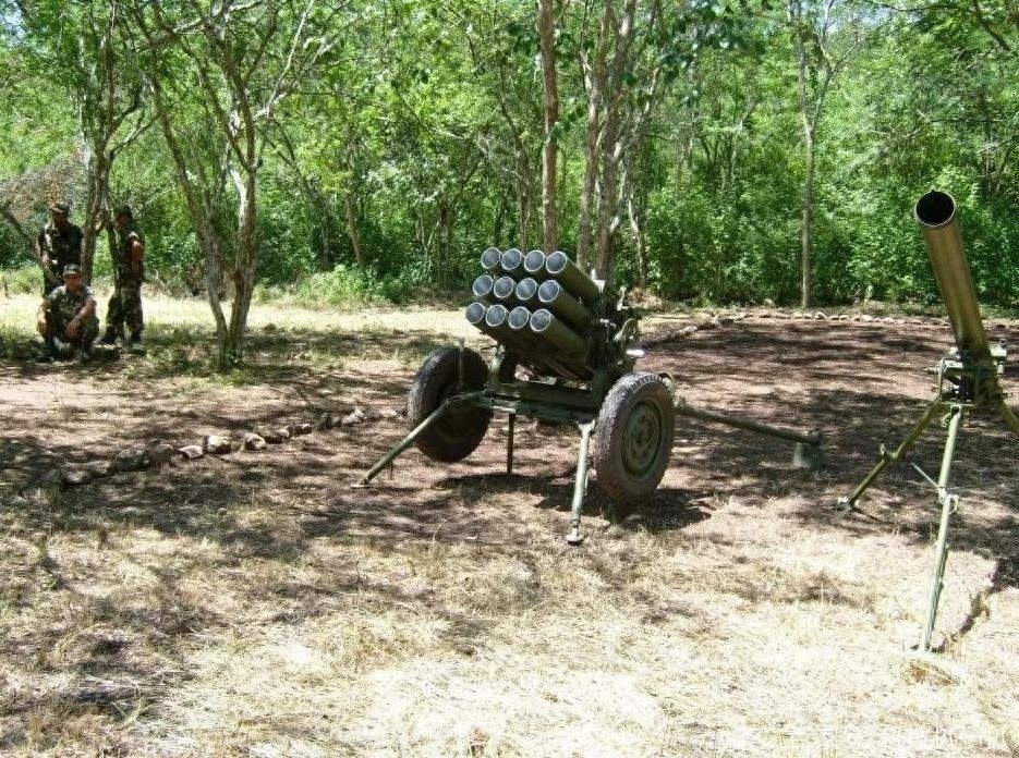 中国63式107毫米火箭炮,与ak47和rpg并列有名,仍在续写传奇_腾讯新闻