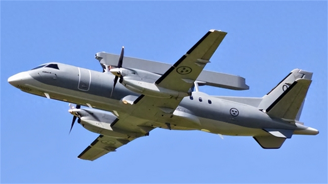 瑞典赠乌2架"爱立眼"预警机,未来可与f16协同作战