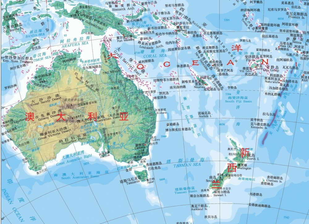 当今世界上五个国旗上有英国国旗的国家,都位于南半球的大洋洲_腾讯
