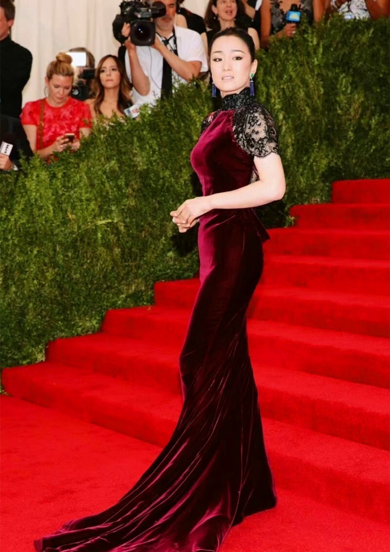 华人女星穿旗袍走国外红毯,性感惊艳,风韵无双,都展现了东方美