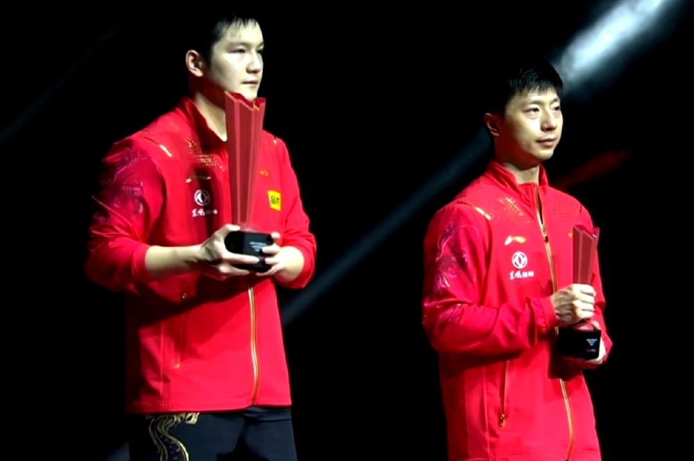 央视直播大满贯单打决赛孙颖莎冲第三冠马龙樊振东迎巅峰对决