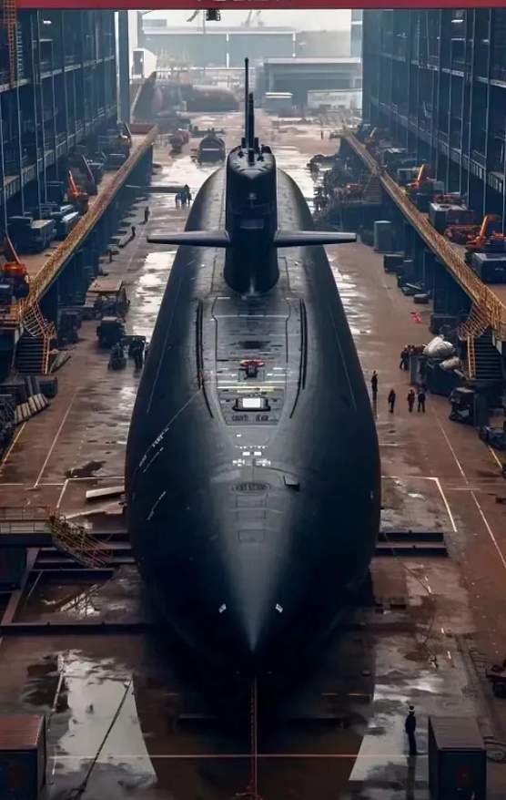 095型攻击核潜艇:潜航速度高静音性能好,水下综合战力极为强悍_腾讯