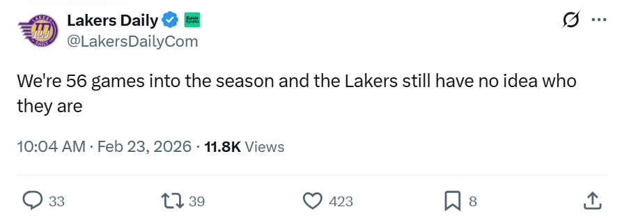 主場球迷倒戈，湖人兩戰慘敗43分！老詹里程碑之夜難掩3大爭冠短板 - 