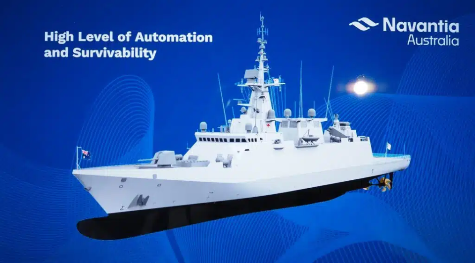 纳梵蒂亚推出阿尔法3000护卫舰 满足澳大利亚海军2级战斗舰需求