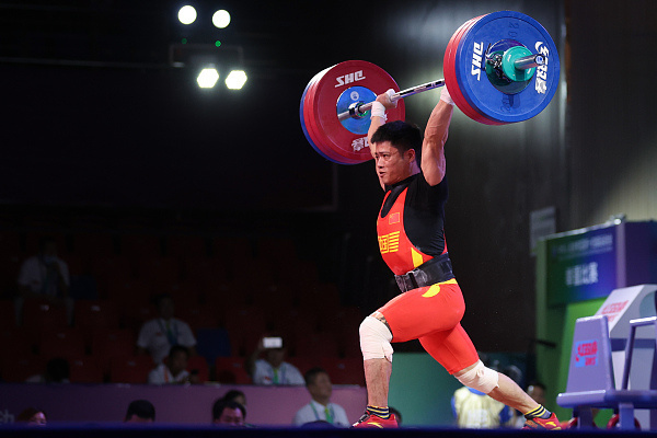 举重亚锦赛李发彬包揽3金谌利军收获3银