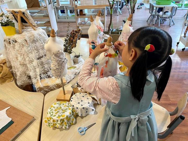 向美而行·让每个区域都发光,行知新城幼儿园把美育藏在游戏里