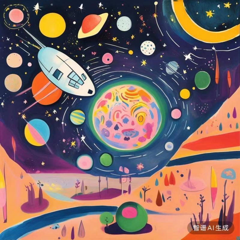 国内首个ai共创儿童画展在798开幕