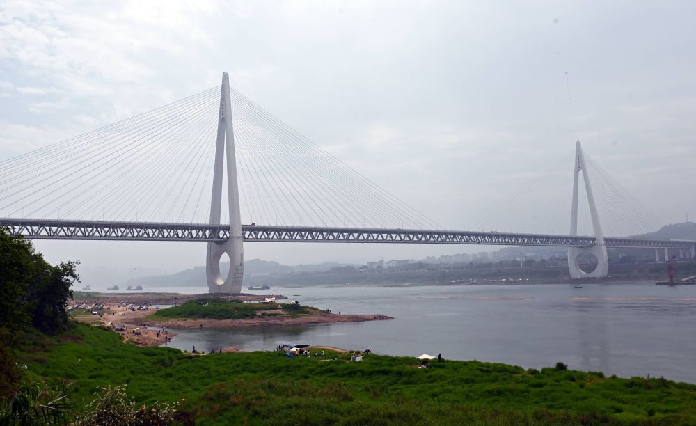 重庆白居寺长江大桥成为游客观光好去处_腾讯新闻