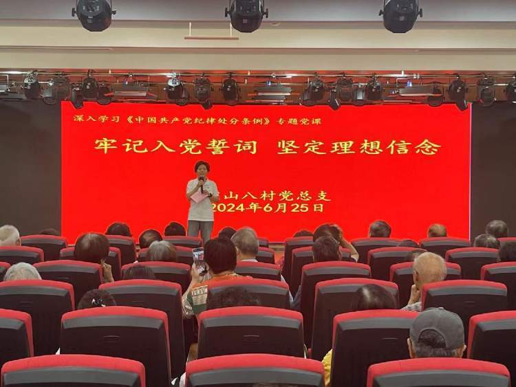 走,迎来晚霞红满天  宝山这个居民区党总支举办"迎七一"主题党日活动