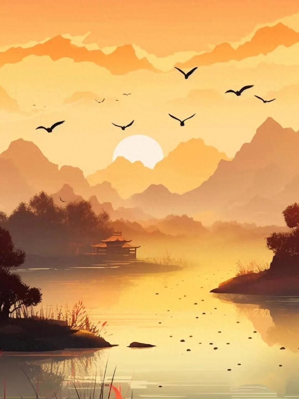 春日宴,绿酒一杯歌一遍.40句优美诗词:抄下来,美得令人心颤