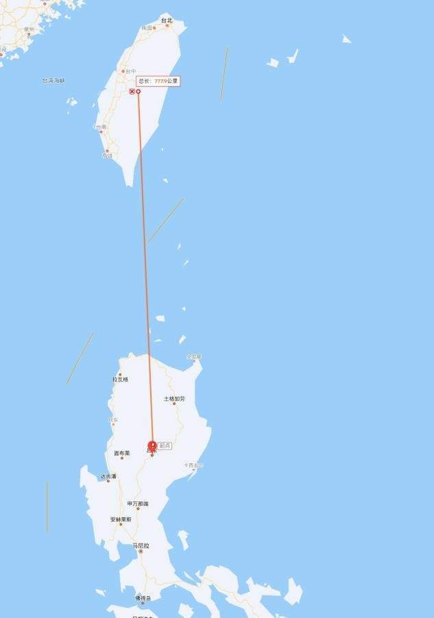吕宋岛距离台湾岛只有700多公里,而且扼守着巴士海峡,是美军监控解放