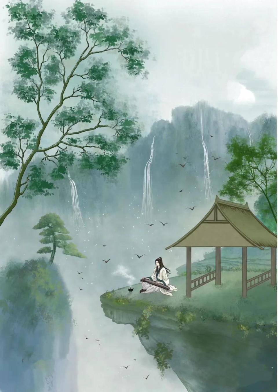 两行新雁,一叶扁舟.宋词50句唯美八字短语,邂逅之后便魂牵梦绕