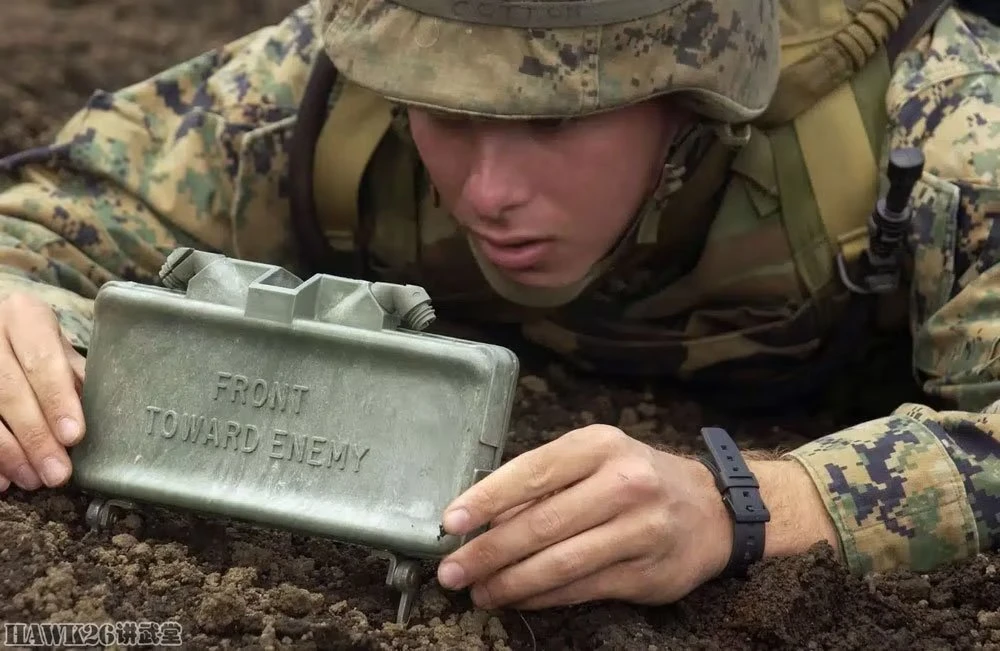 图说:m18a1"克雷默"反步兵地雷 现代战场最具杀伤力的定向雷_腾讯新闻