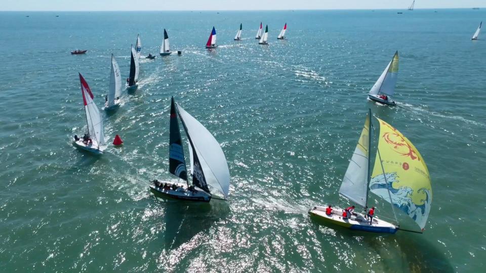 2023一带一路国际帆船赛在广西北海圆满收官