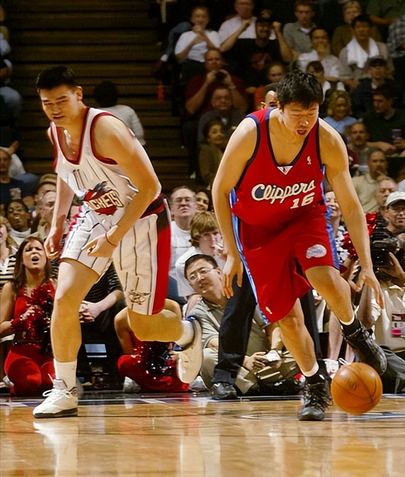 姚明和王治郅在nba一共交手过几次?两人数据如何?